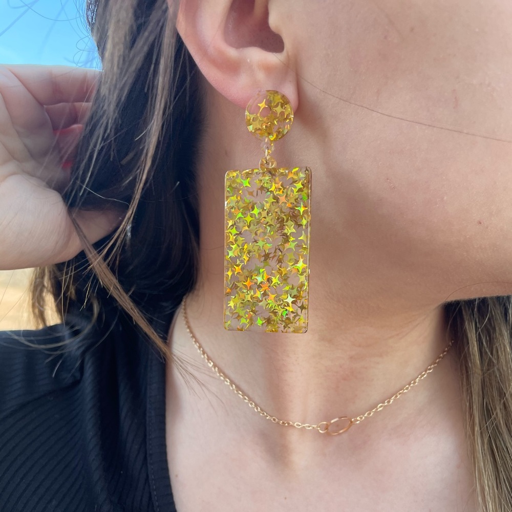 Star earrings